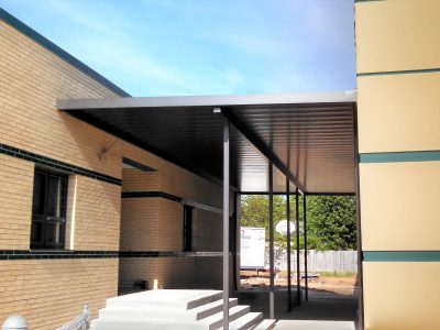 commercial metal canopy