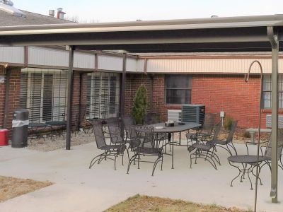 commercial metal canopy