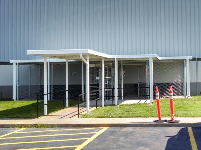 commercial metal canopy