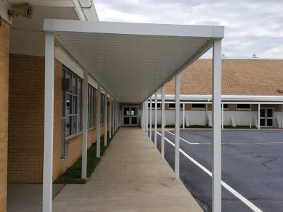 commercial metal canopy