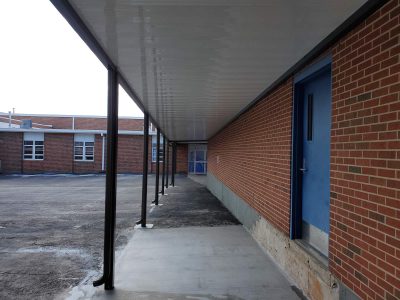 commercial metal canopy