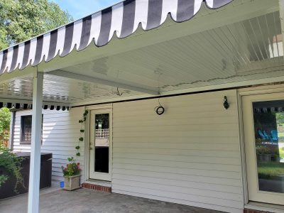 residential fabric awnings